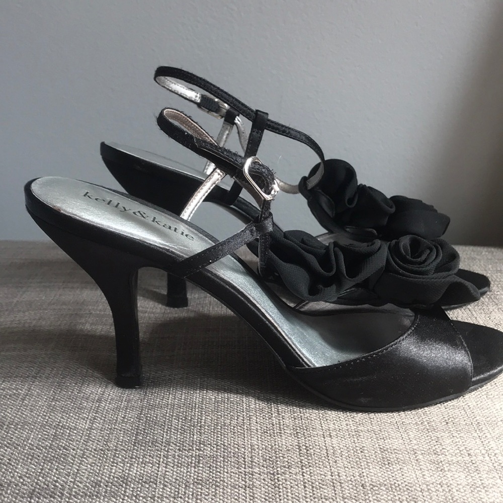 Kelly and Katie Black heels